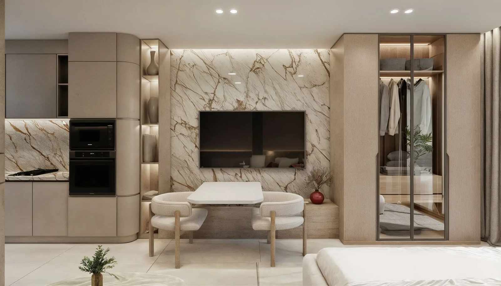 Studio Apartment in HOLM One | Jumeirah Garden City 3
