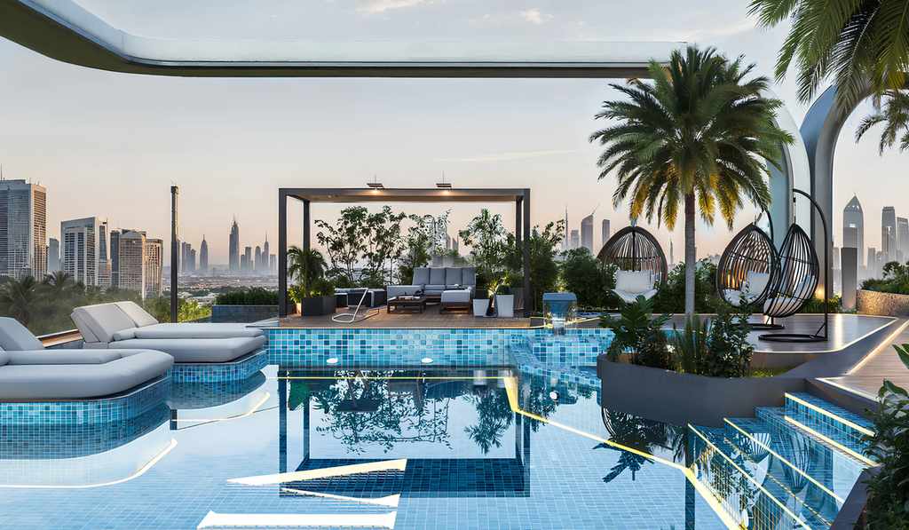 Studio Apartment in VERDE by Vision | Dubai Sports City 2