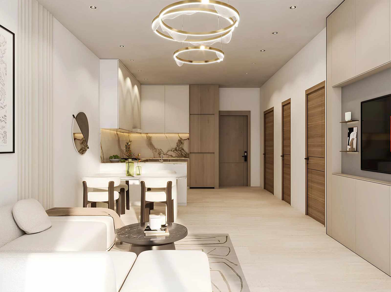 Studio Apartment in Ventana Residences | Warsan 4