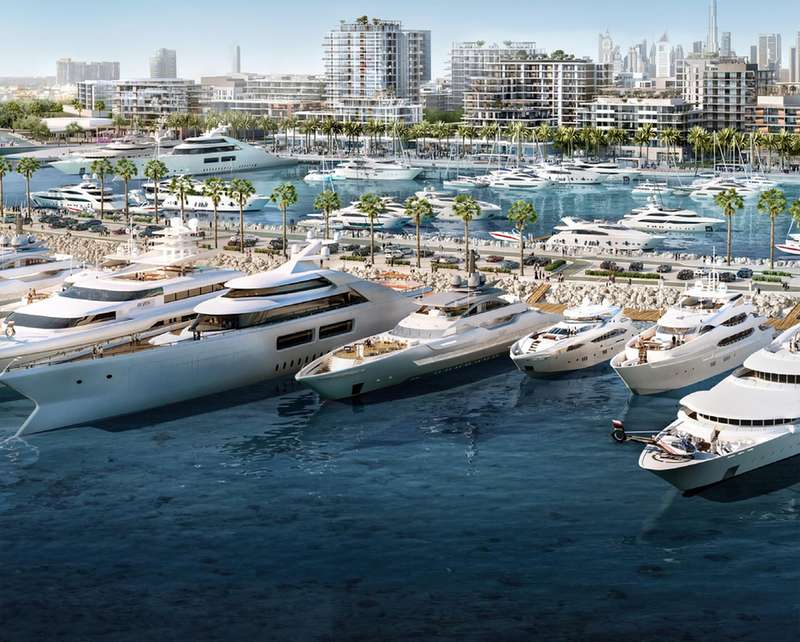 1-Bedroom Apartment in Fior | Rashid Yachts & Marina 3