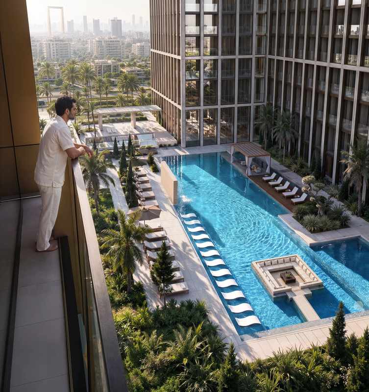 1-Bedroom Apartment in Binghatti Spectre | Al Jaddaf Waterfront 5