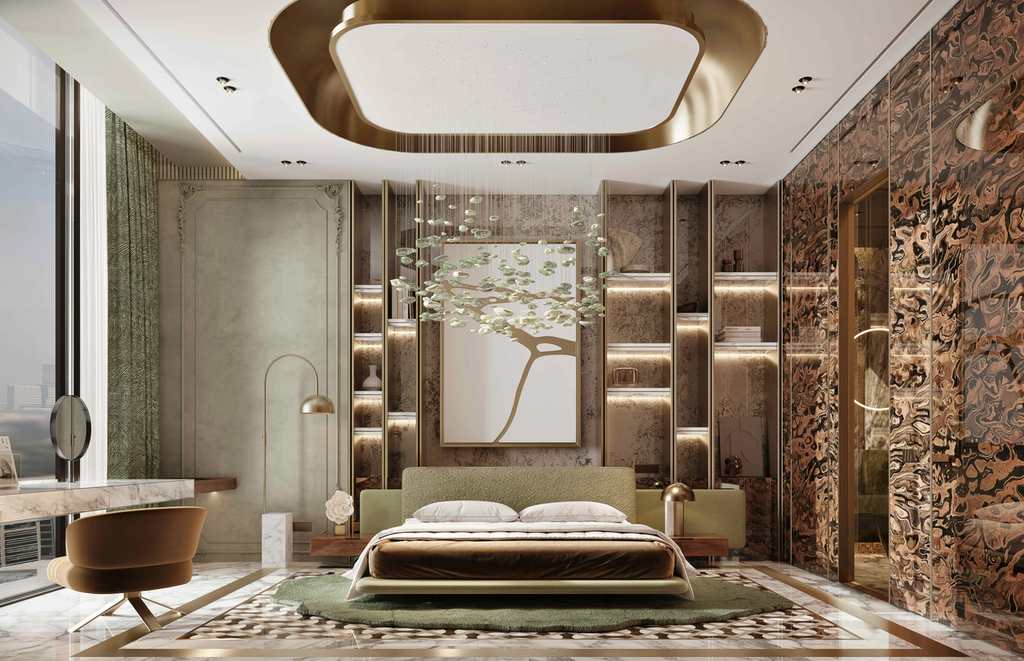 1-Bedroom Apartment in Burj Azizi | Trade Center 1 5