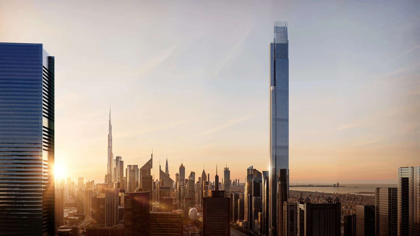 1-Bedroom Apartment in Burj Azizi | Trade Center 1