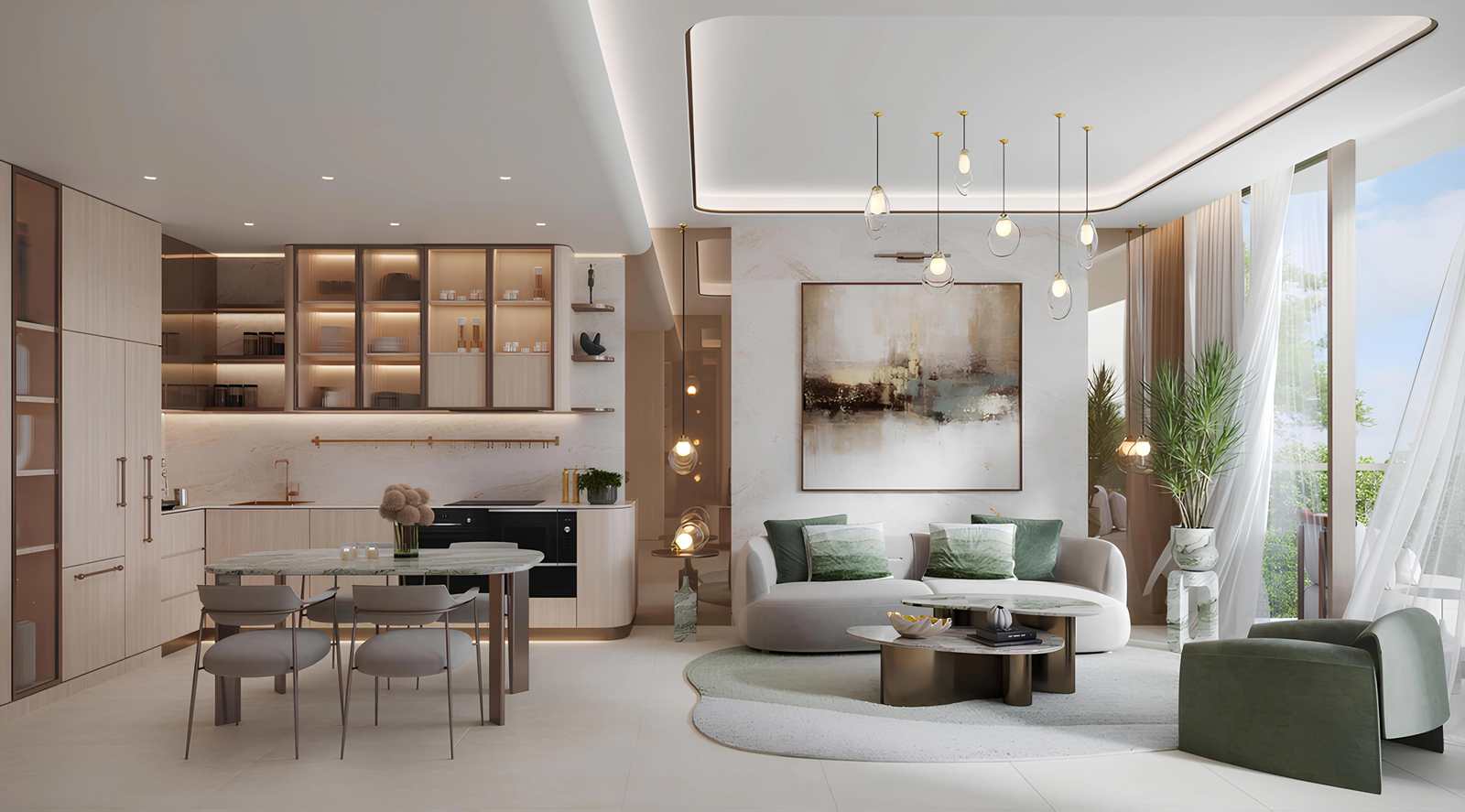 1-Bedroom Apartment in Flow Residences | Dubai Islands 2