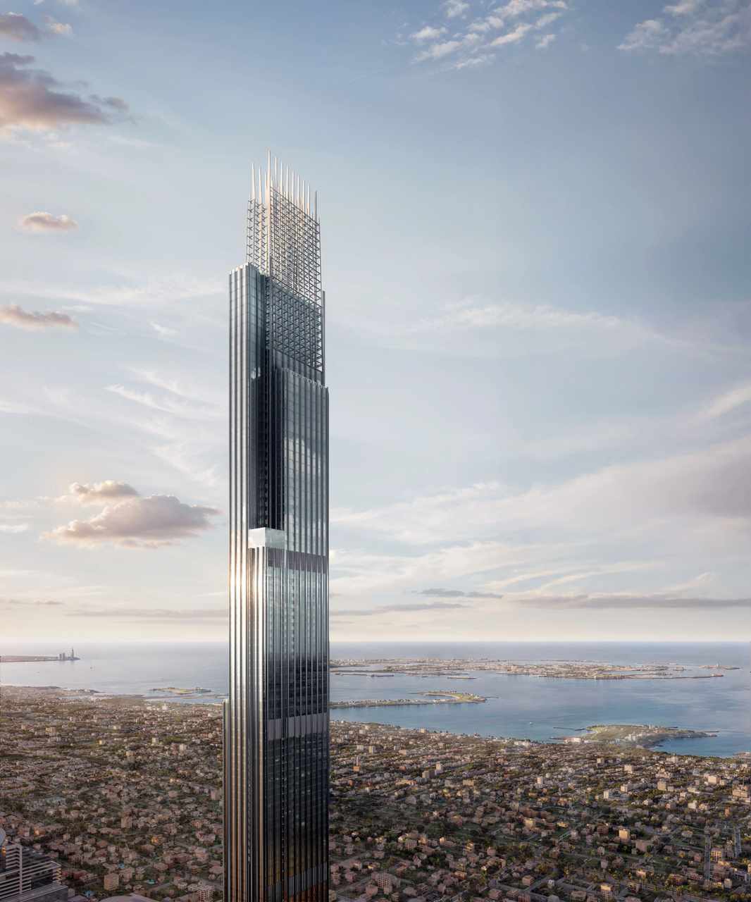 1-Bedroom Apartment in Burj Azizi | Trade Center 1 2