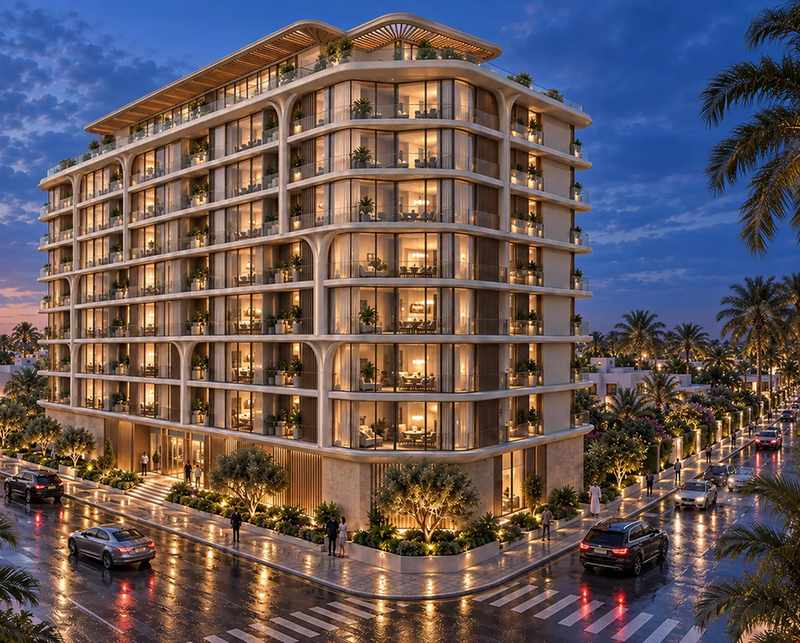 1-Bedroom Apartment in Lunara Tower | Majan 4