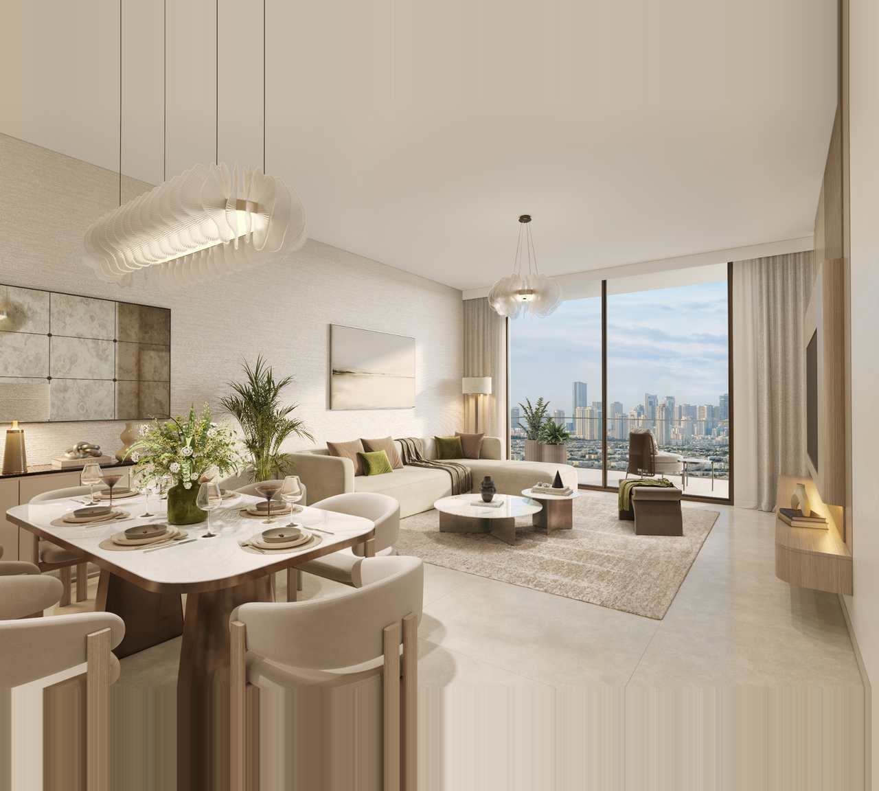 1-Bedroom Apartment in SOL Terra Gardens | Jumeirah Village Circle (JVC)