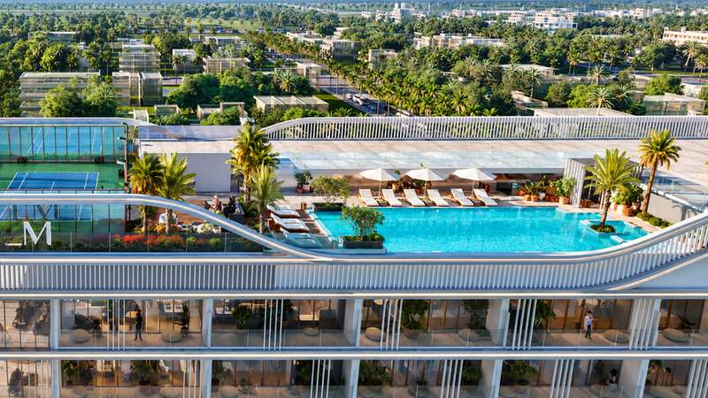 Studio Apartment in HOLM CENTRAL | Jumeirah Garden City 4
