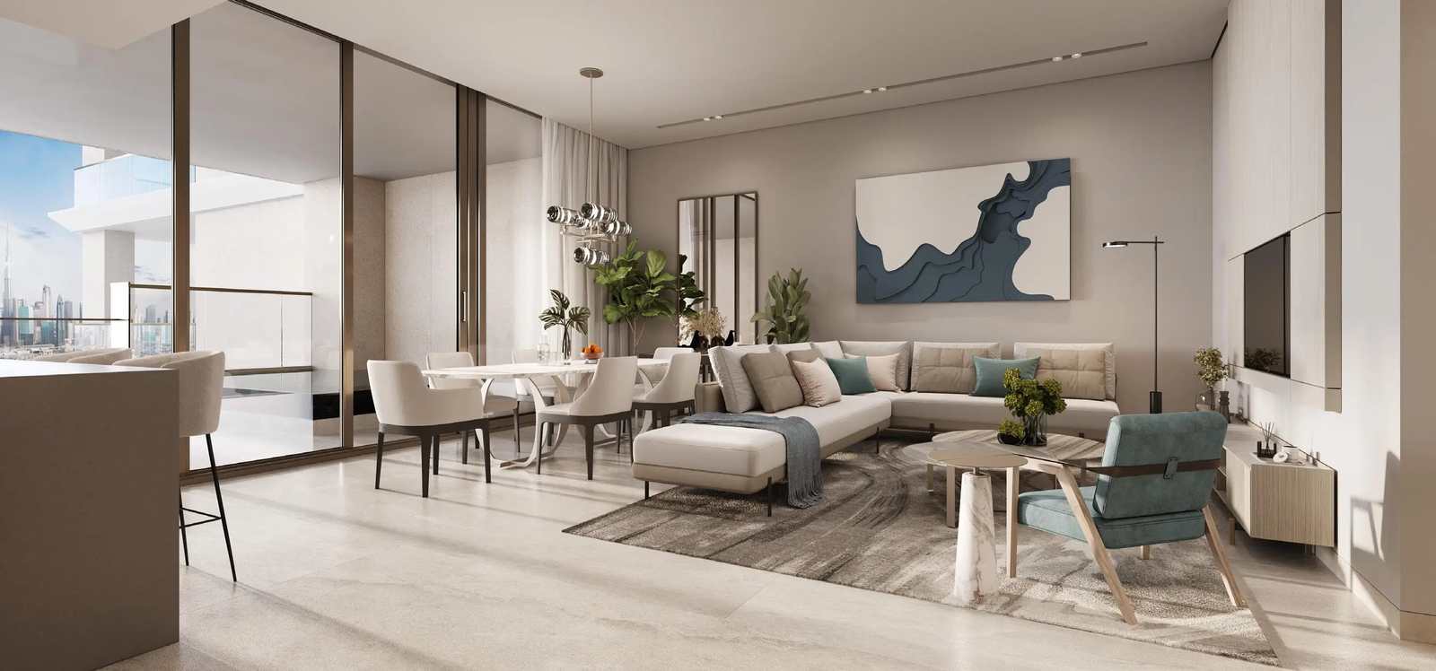 2-Bedroom Apartment in MANSORY Residences by Amaal | Ras Al Khor