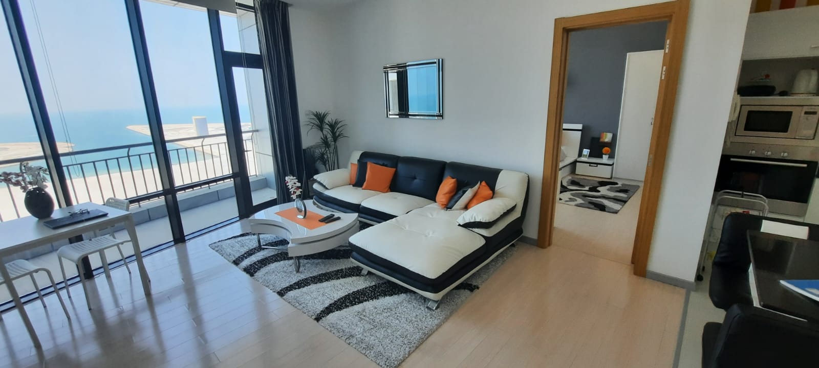 Modern Seaview Fully Furnished 1 BDR Apt for Rent in Era Tower Seef 5